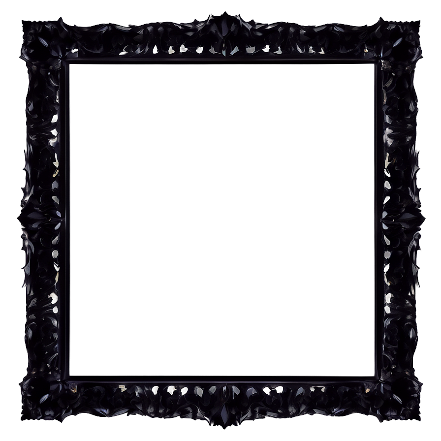 Artistic Black Frame Png Gre67 PNG Image