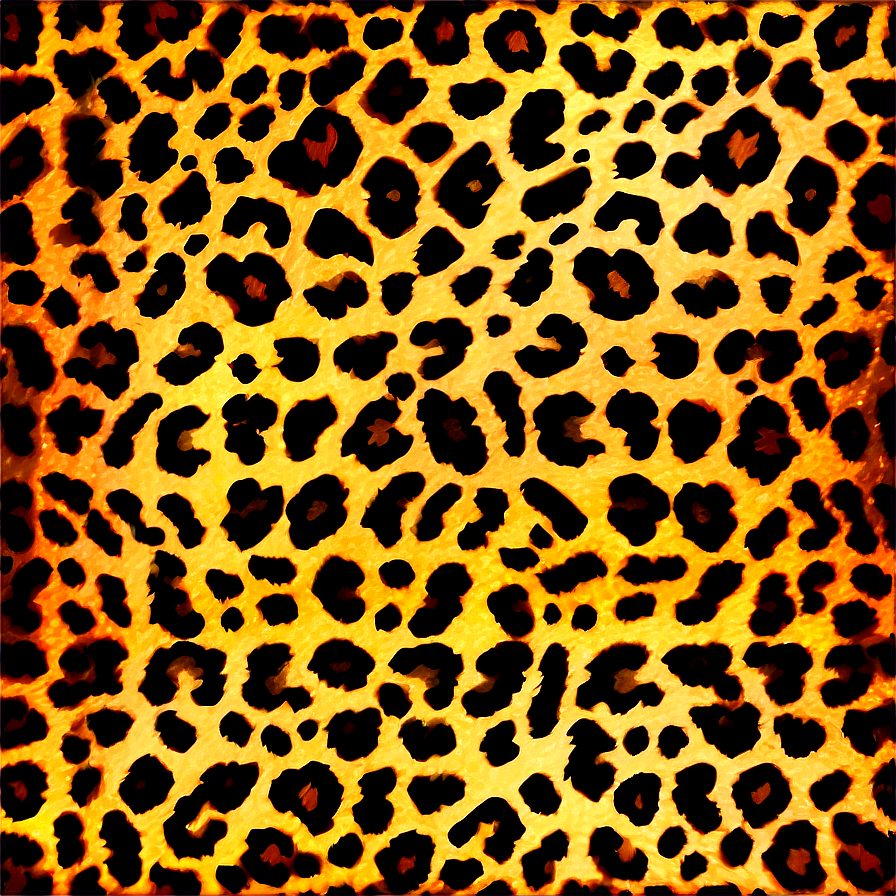 Artistic Leopard Pattern Png Iux PNG Image