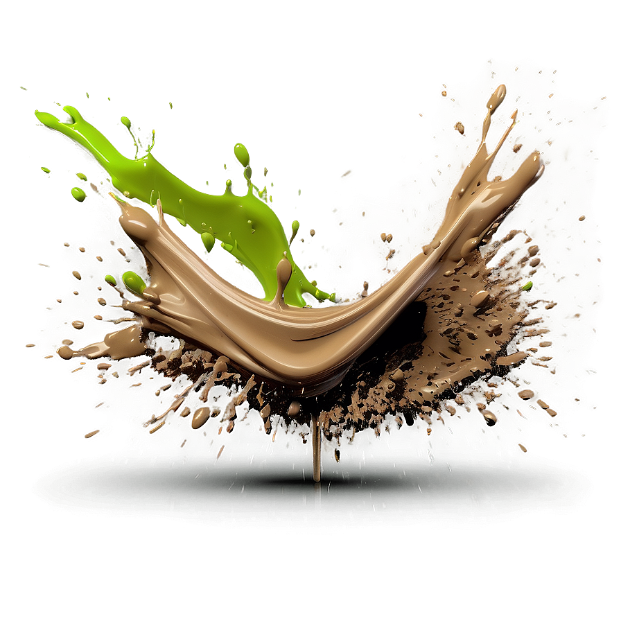 Artistic Mud Splashes Png Mtr PNG Image