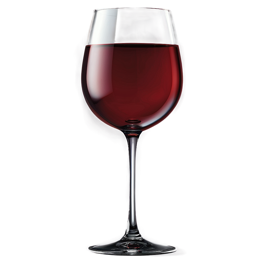 Artistic Red Wine Glass Png Pko94 PNG Image