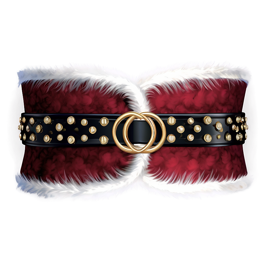 Artistic Santa Belt Representation Png 56 PNG Image