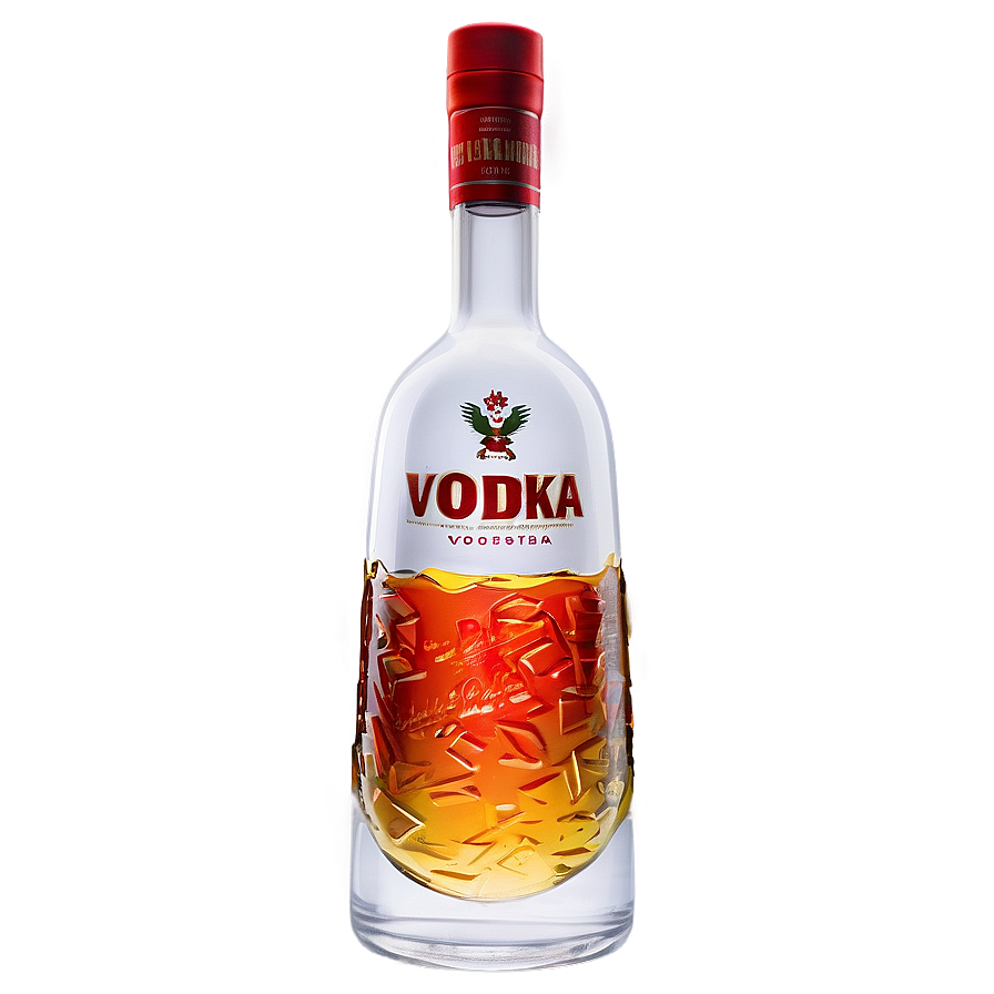 Artistic Vodka Bottle Png 06212024 PNG Image