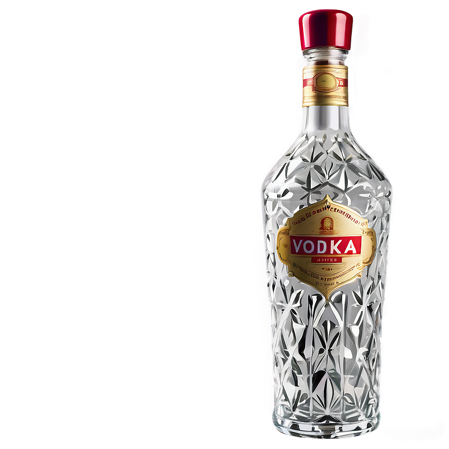 Artistic Vodka Bottle Png 30 PNG Image