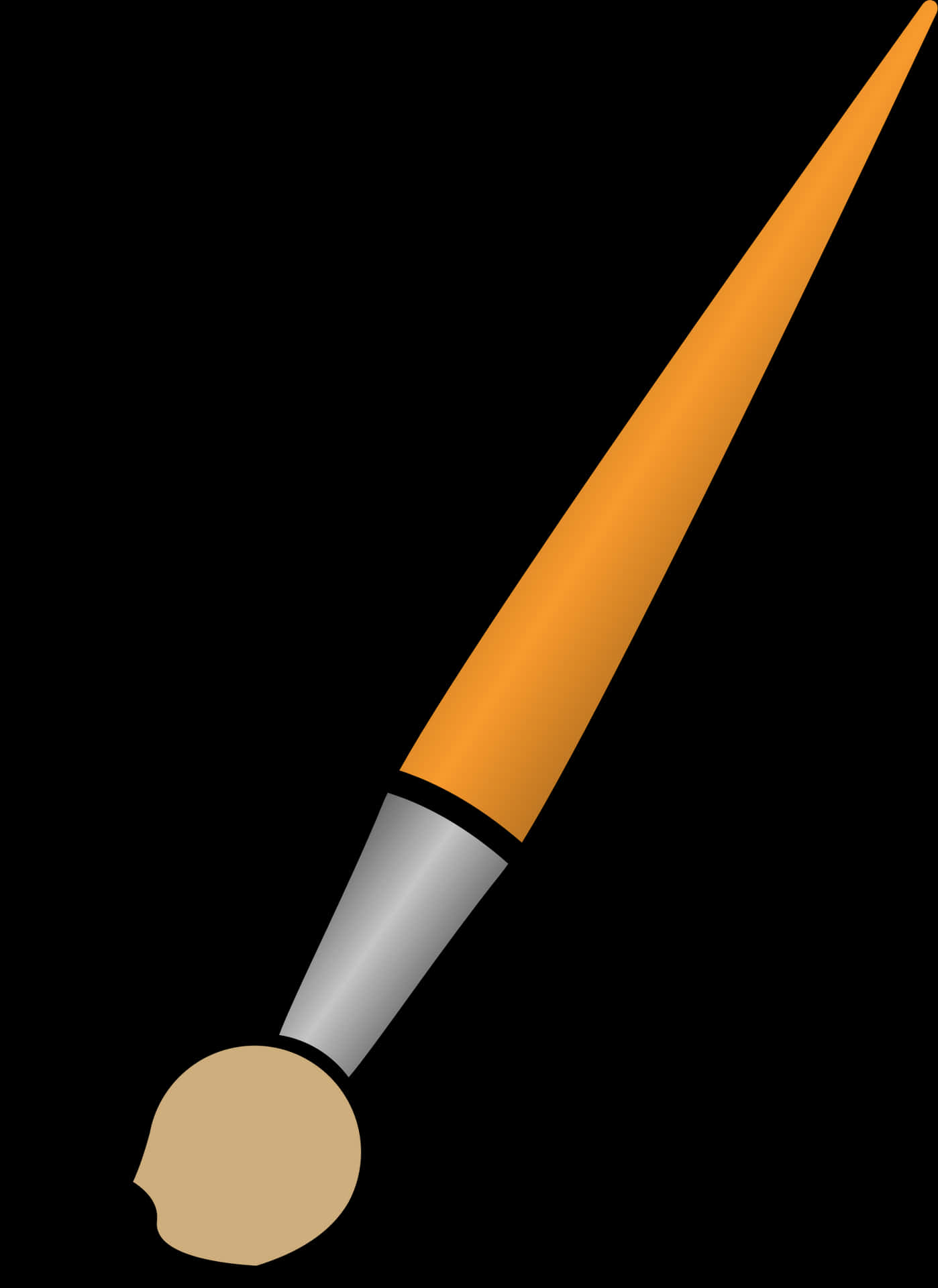 Artists Paint Brush Vector PNG Image