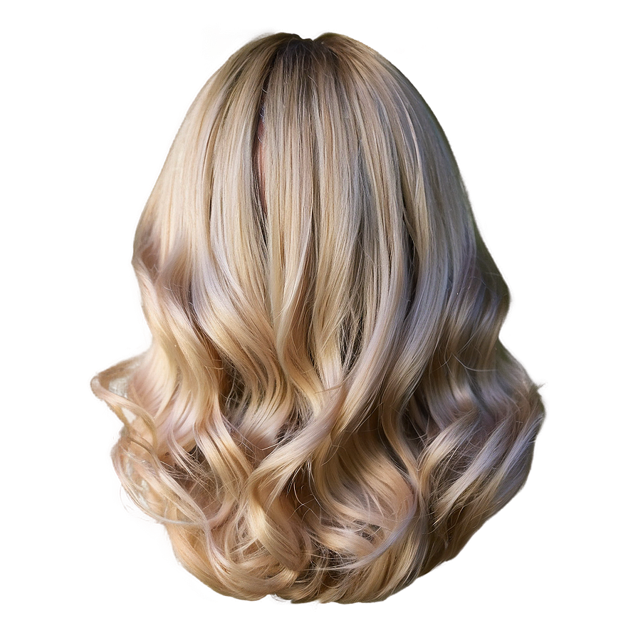 Ash Blonde Hair Png 05252024 PNG Image