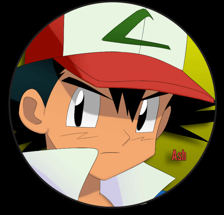 Ash Ketchum Iconic Pose PNG Image