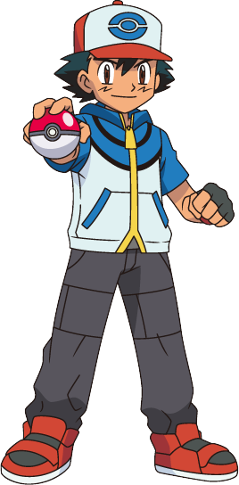 Ash Ketchum Pokemon Trainer PNG Image