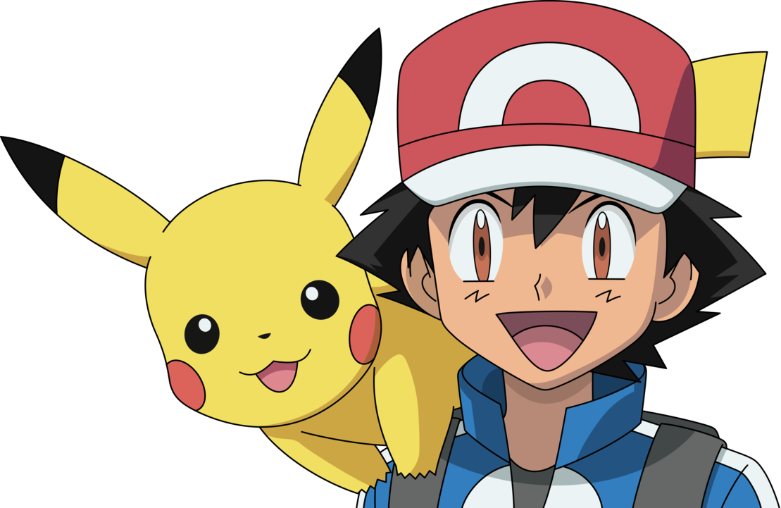 Ashand Pikachu Pokemon Adventure PNG Image