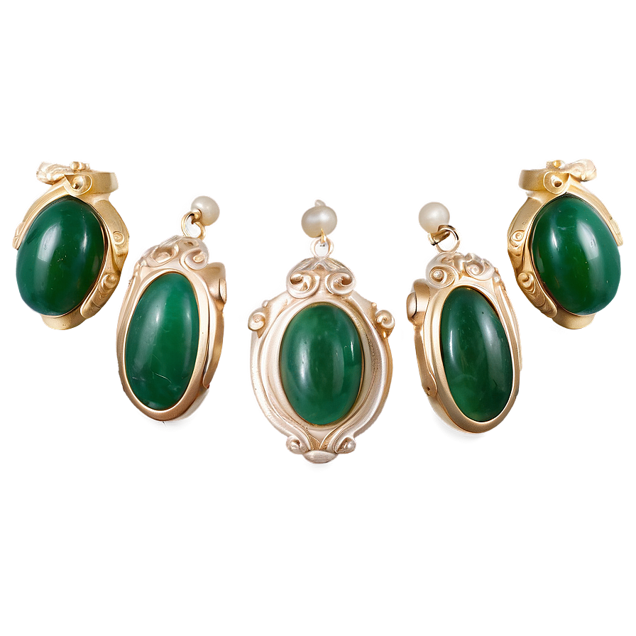 Asian Jade Charm Png 06112024 PNG Image