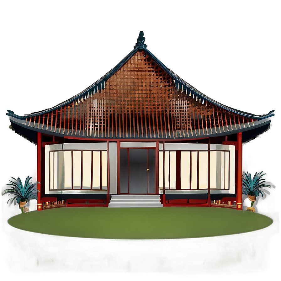 Asian Style House Clipart Png 52 PNG Image