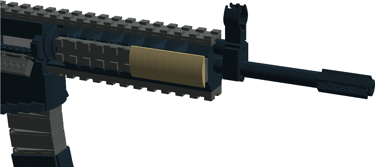 Assault Rifle Cartridge Ejection PNG Image