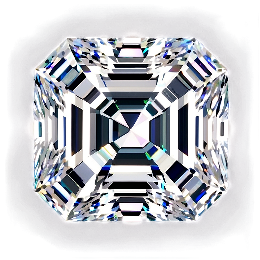 Asscher Cut Diamonds Png Fgg PNG Image