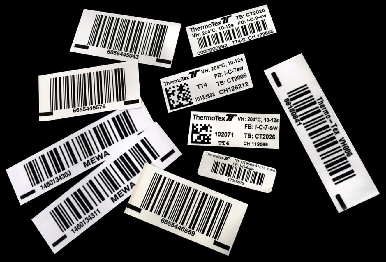 Assorted Barcodes Blackand White PNG Image