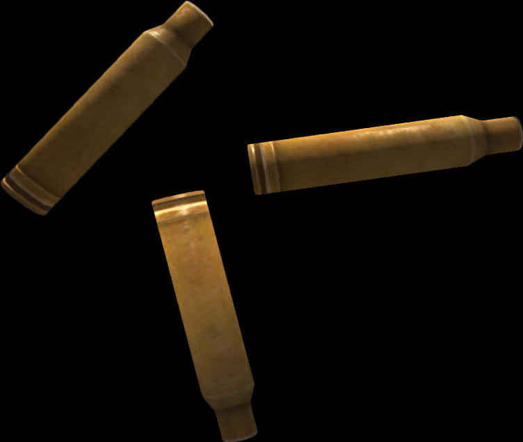 Assorted Bullets Black Background PNG Image