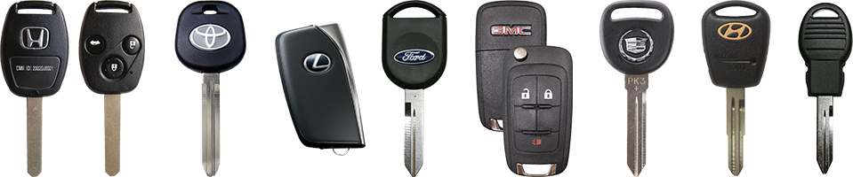 Assorted Car Keys Collection PNG Image