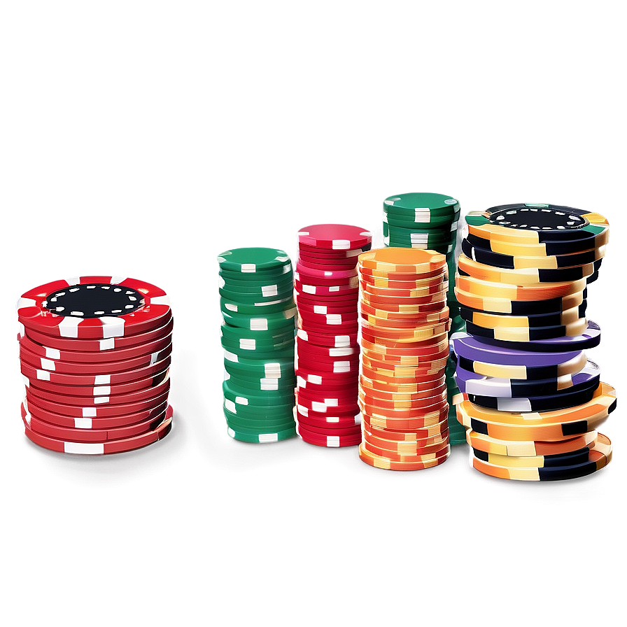 Assorted Casino Chips Png Ten89 PNG Image