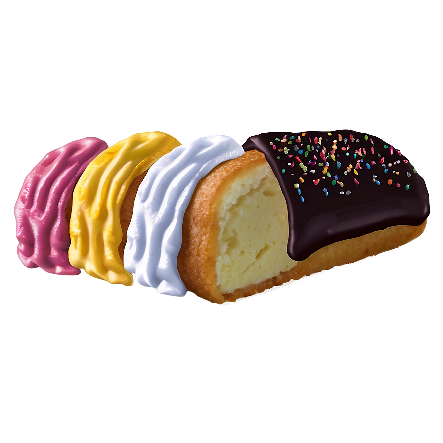 Assorted_ Flavored_ Twinkies PNG Image