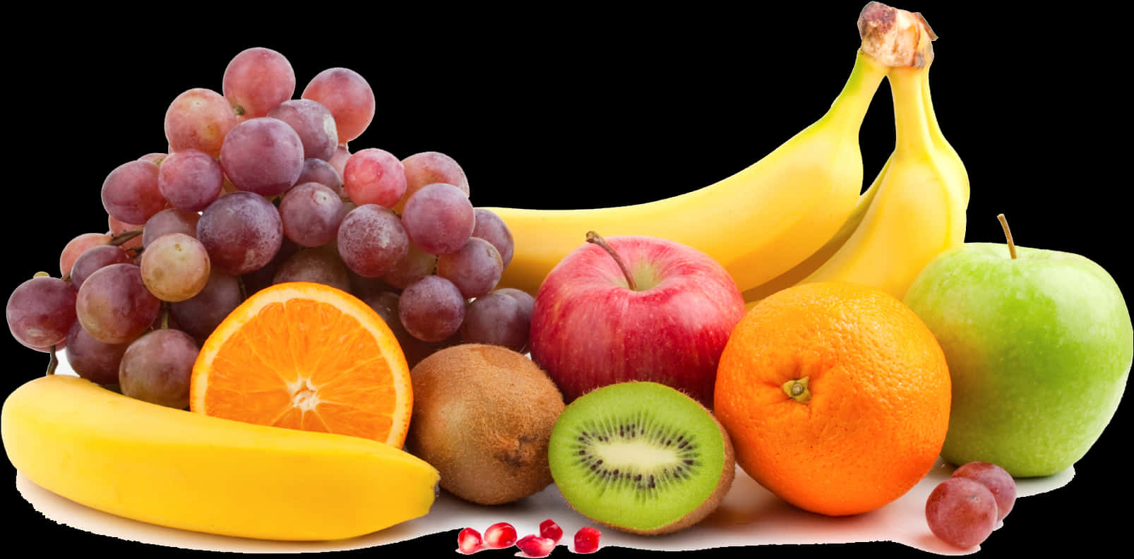 Assorted Fresh Fruit Selection PNG Image