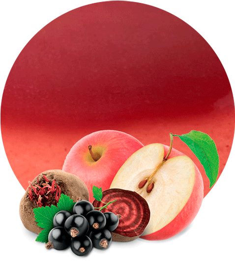 Assorted Fruits Blackcurrant Beetroot Apple PNG Image