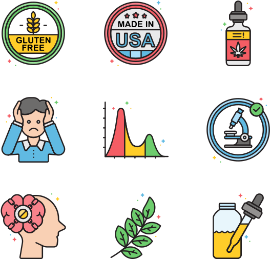 Assorted Healthand Wellness Icons PNG Image