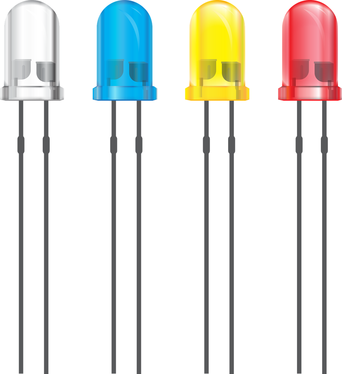 Assorted L E D Lights Color Variety PNG Image