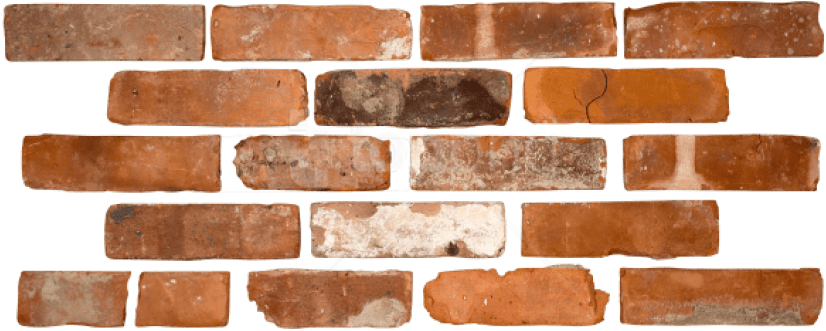 Assorted Old Bricks Texture PNG Image