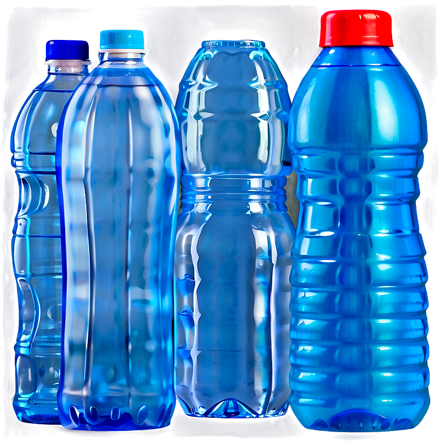 Assorted Plastic Bottle Set Png Alr PNG Image