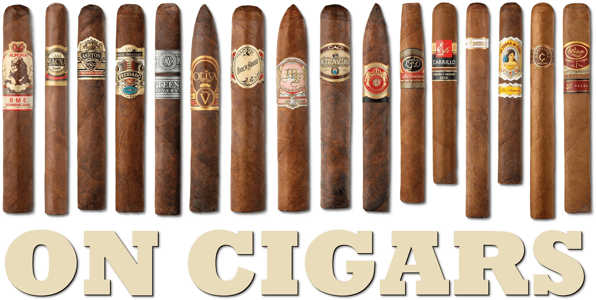 Assorted Premium Cigars Collection PNG Image