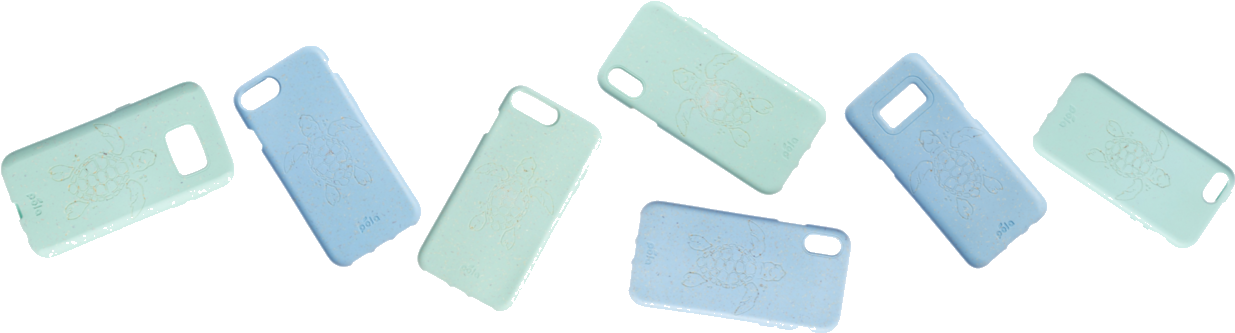 Assorted Smartphone Cases Collection PNG Image