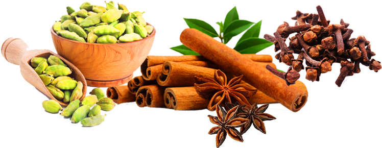 Assorted Spices Collection PNG Image