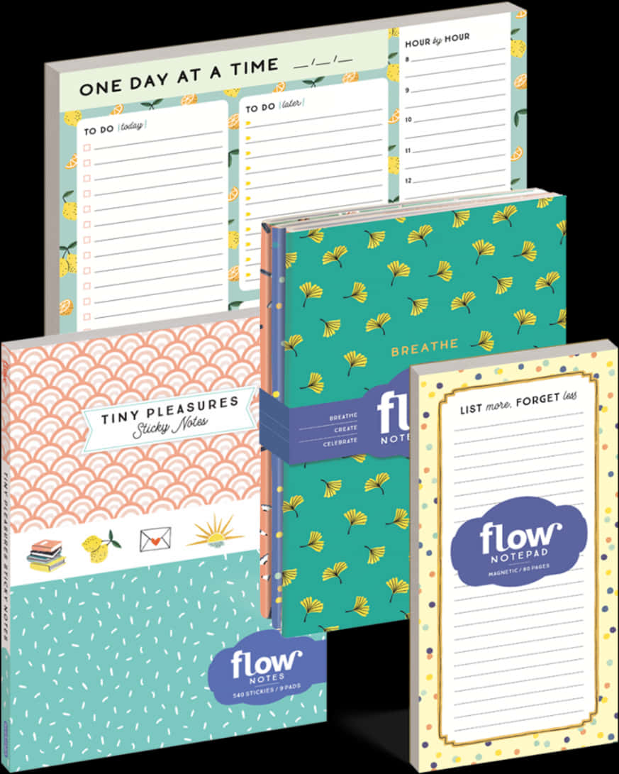 Assorted Stationery Collection PNG Image