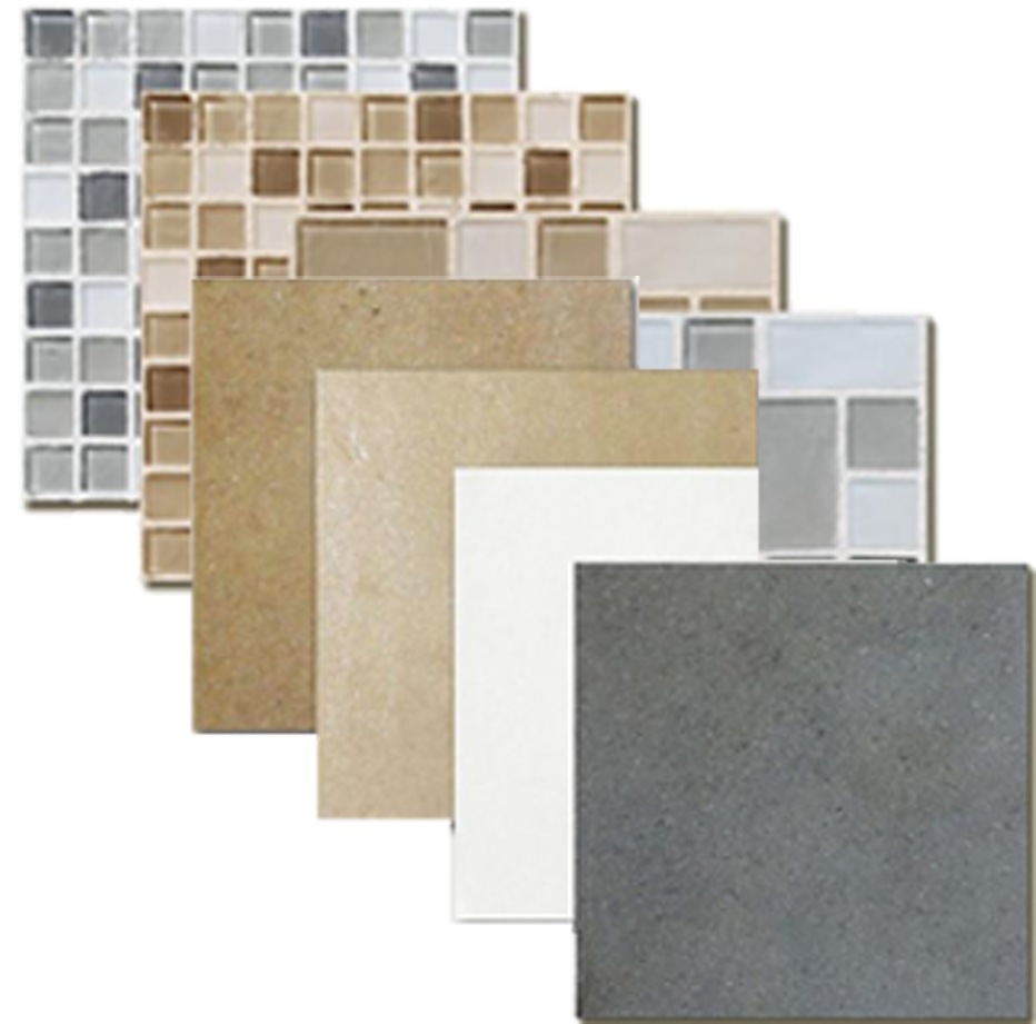 Assorted Tile Samples Collection PNG Image