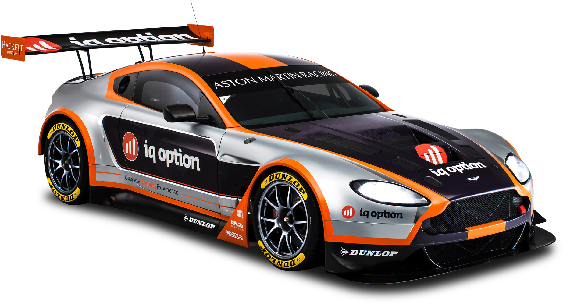 Aston Martin Racing Car Sponsor Livery PNG Image