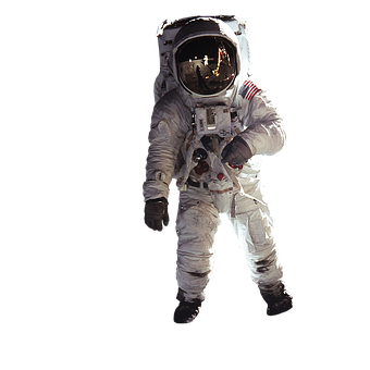 Astronautin Space Suit PNG Image