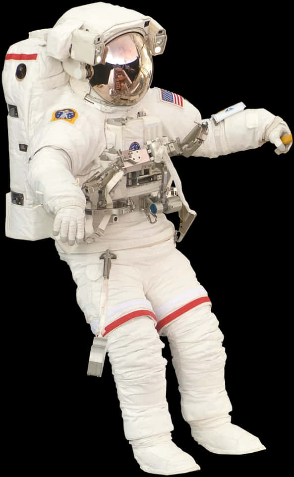 Astronautin Space Suit PNG Image