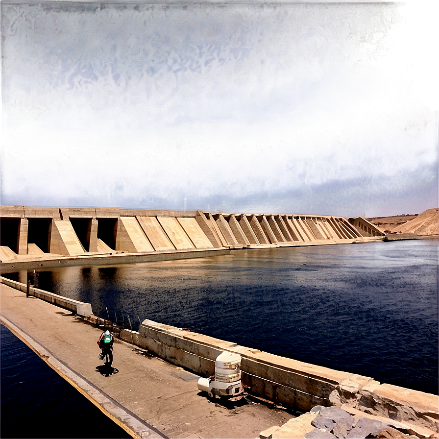 Aswan High Dam Egypt Png Eap PNG Image