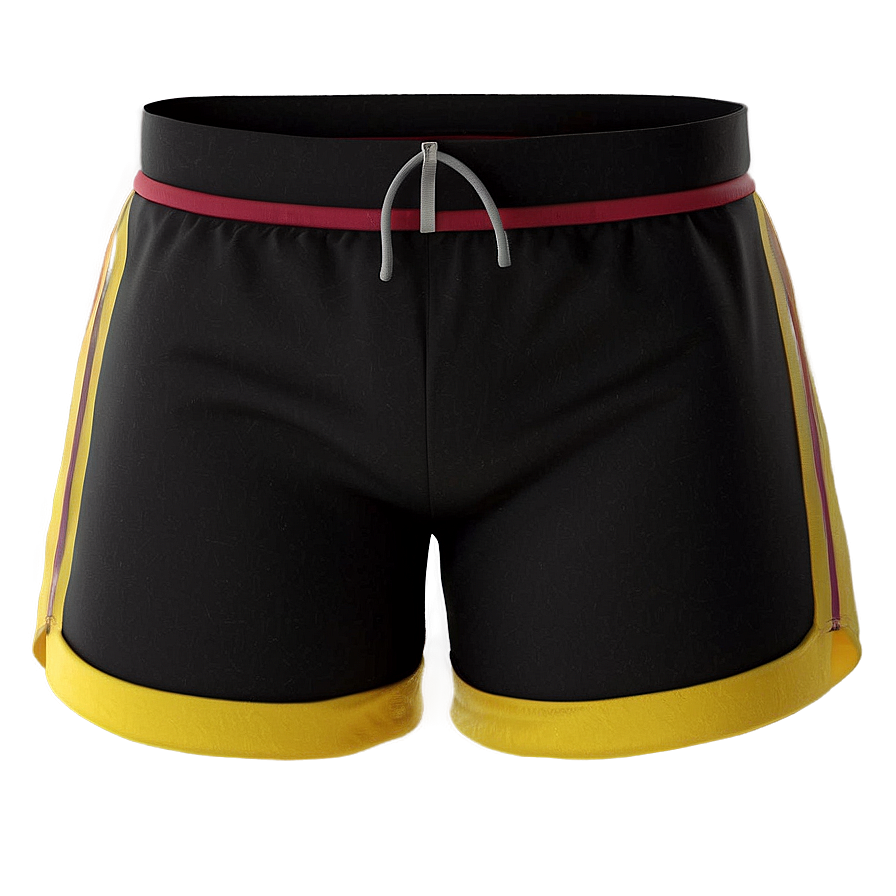 Athletic Black Shorts Png 06132024 PNG Image