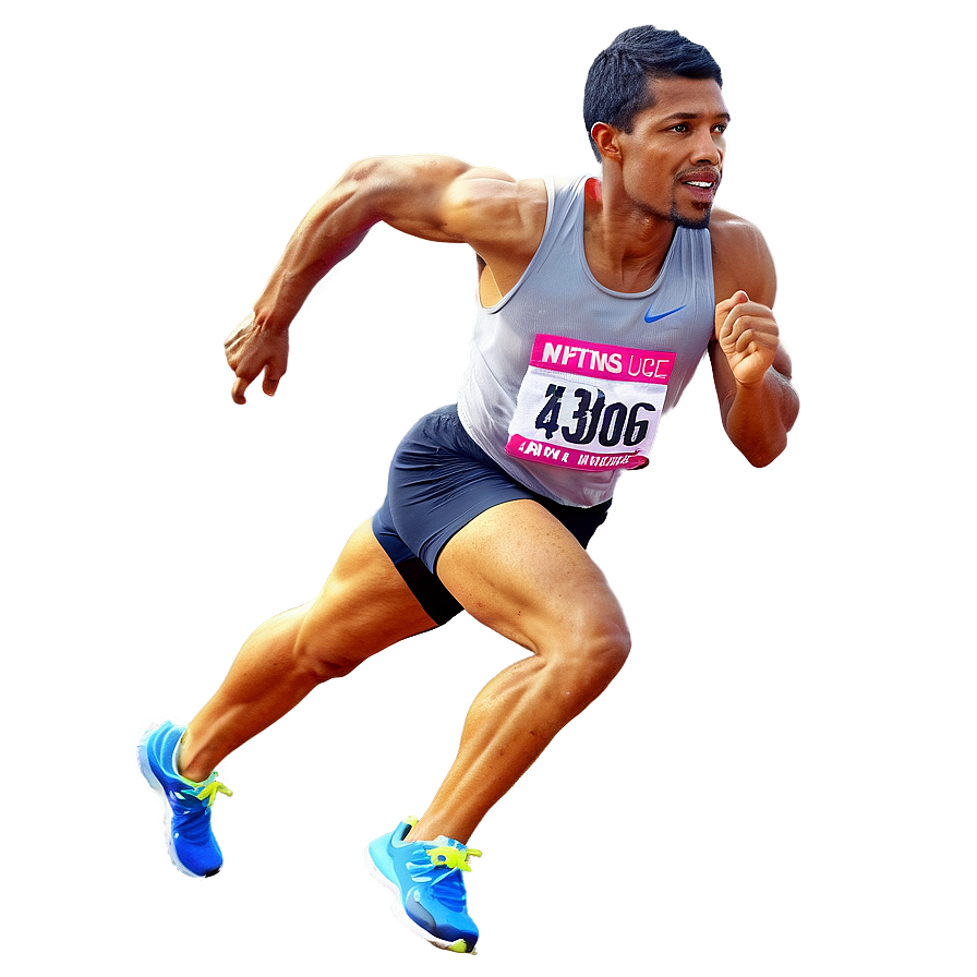 Athletic Sprint Png Mrt PNG Image