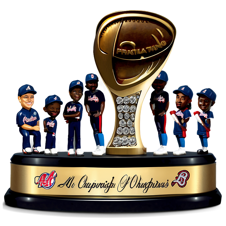 Atlanta Braves Championship Trophy Png 05212024 PNG Image