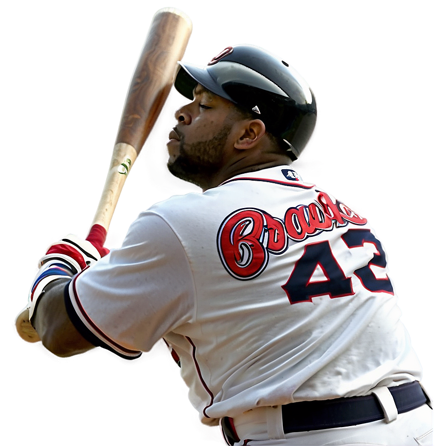 Atlanta Braves Player Batting Png 05212024 PNG Image