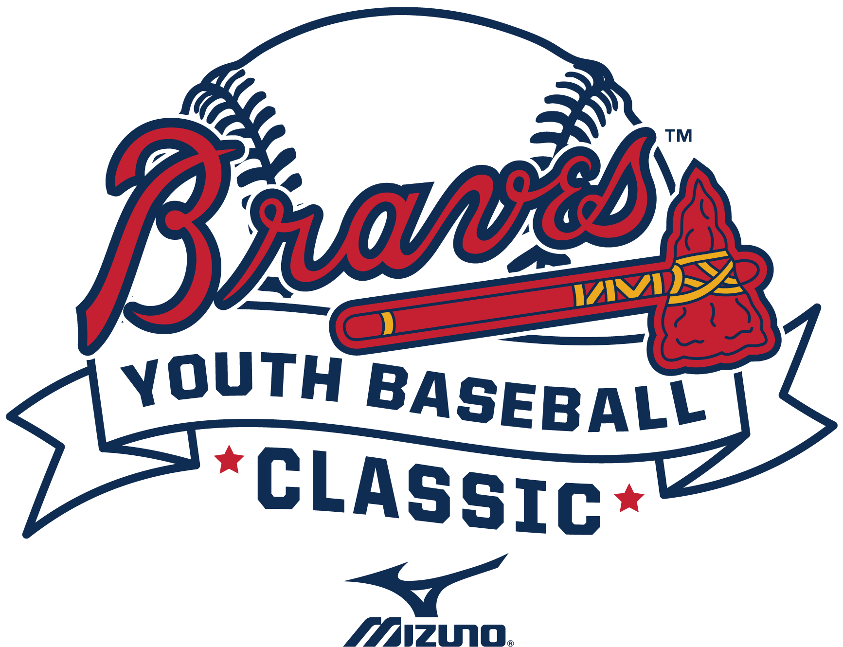 Atlanta Braves Youth Baseball Classic Logo PNG Image