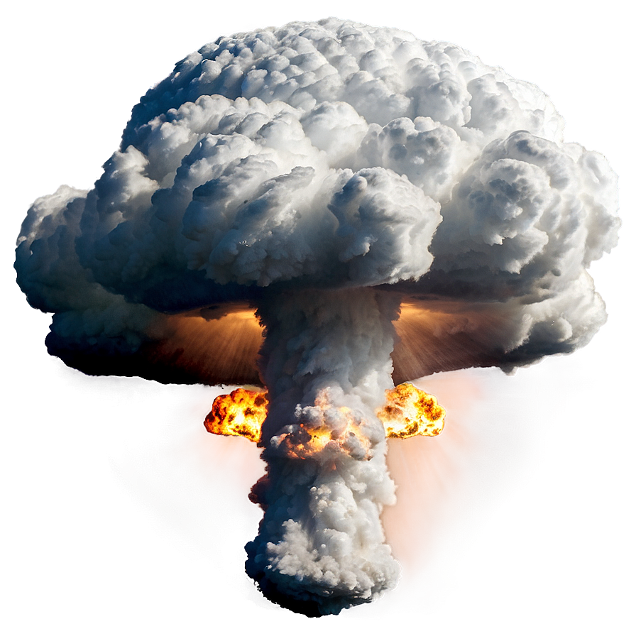 Atomic Bomb Mushroom Cloud Png 04302024 PNG Image