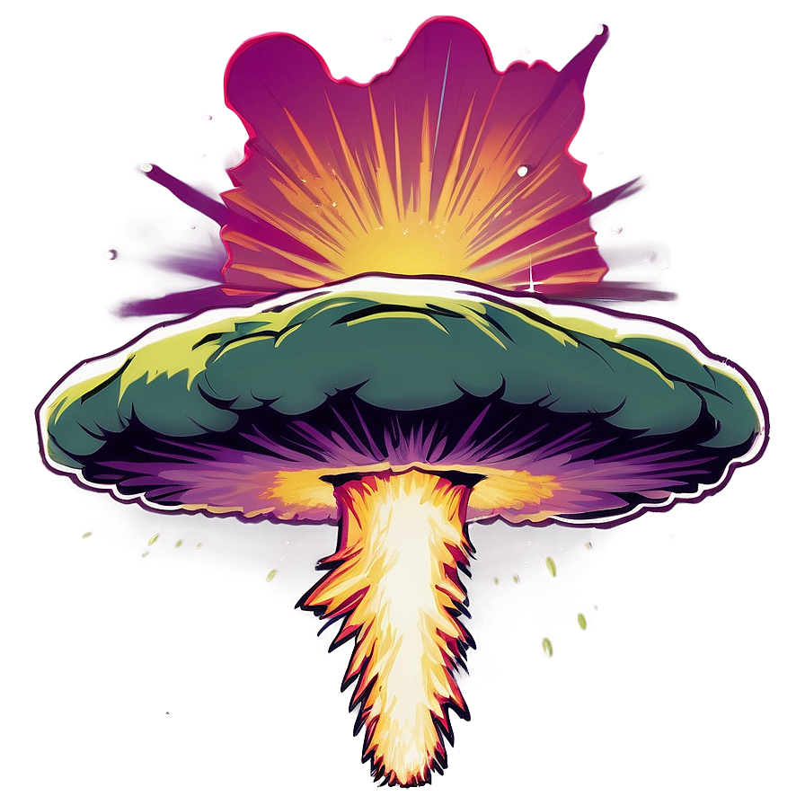 Atomic Bomb Mushroom Cloud Png 06122024 PNG Image