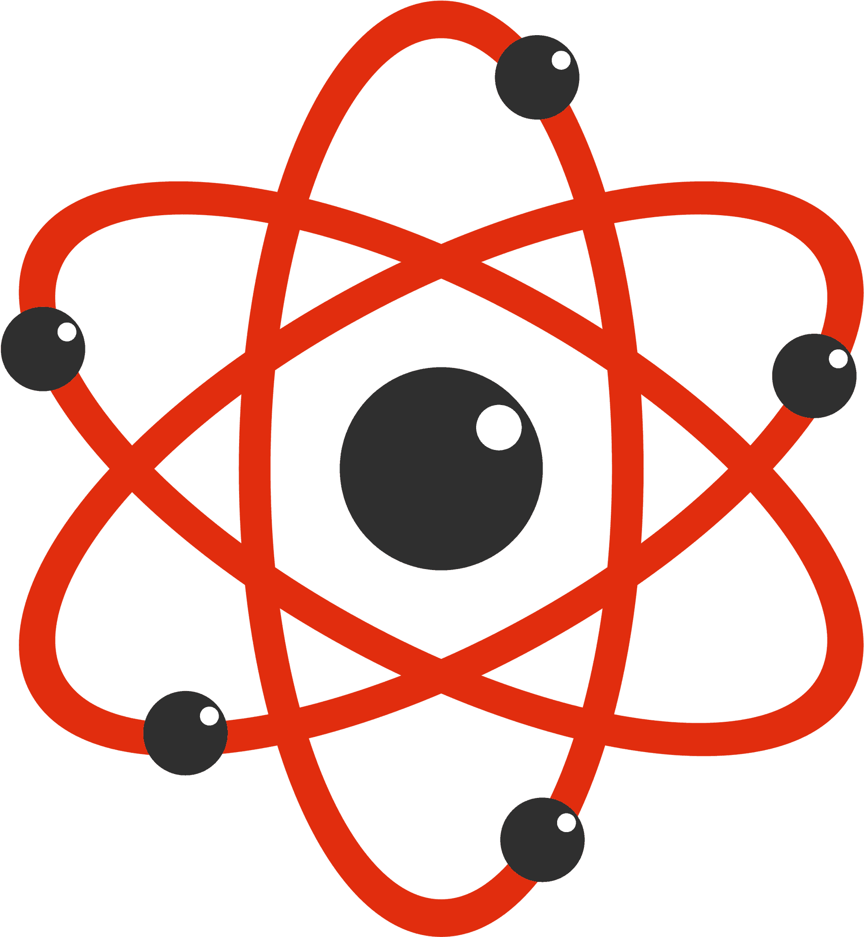 Atomic Structure Icon PNG Image