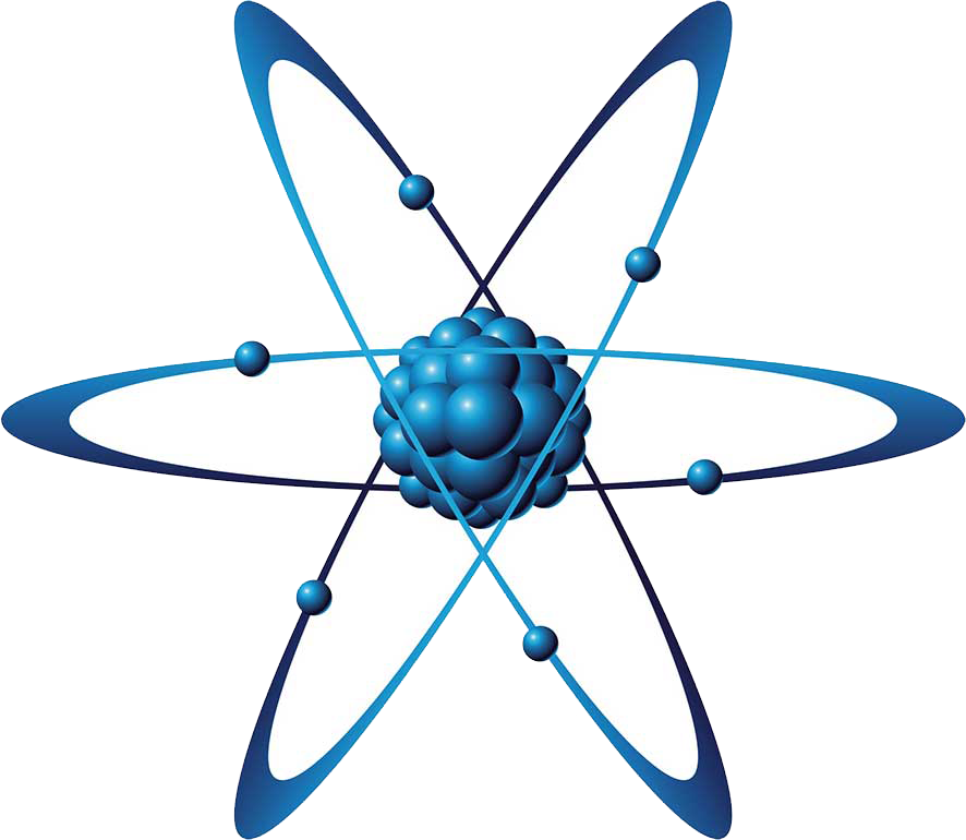 Atomic Structure Illustration PNG Image