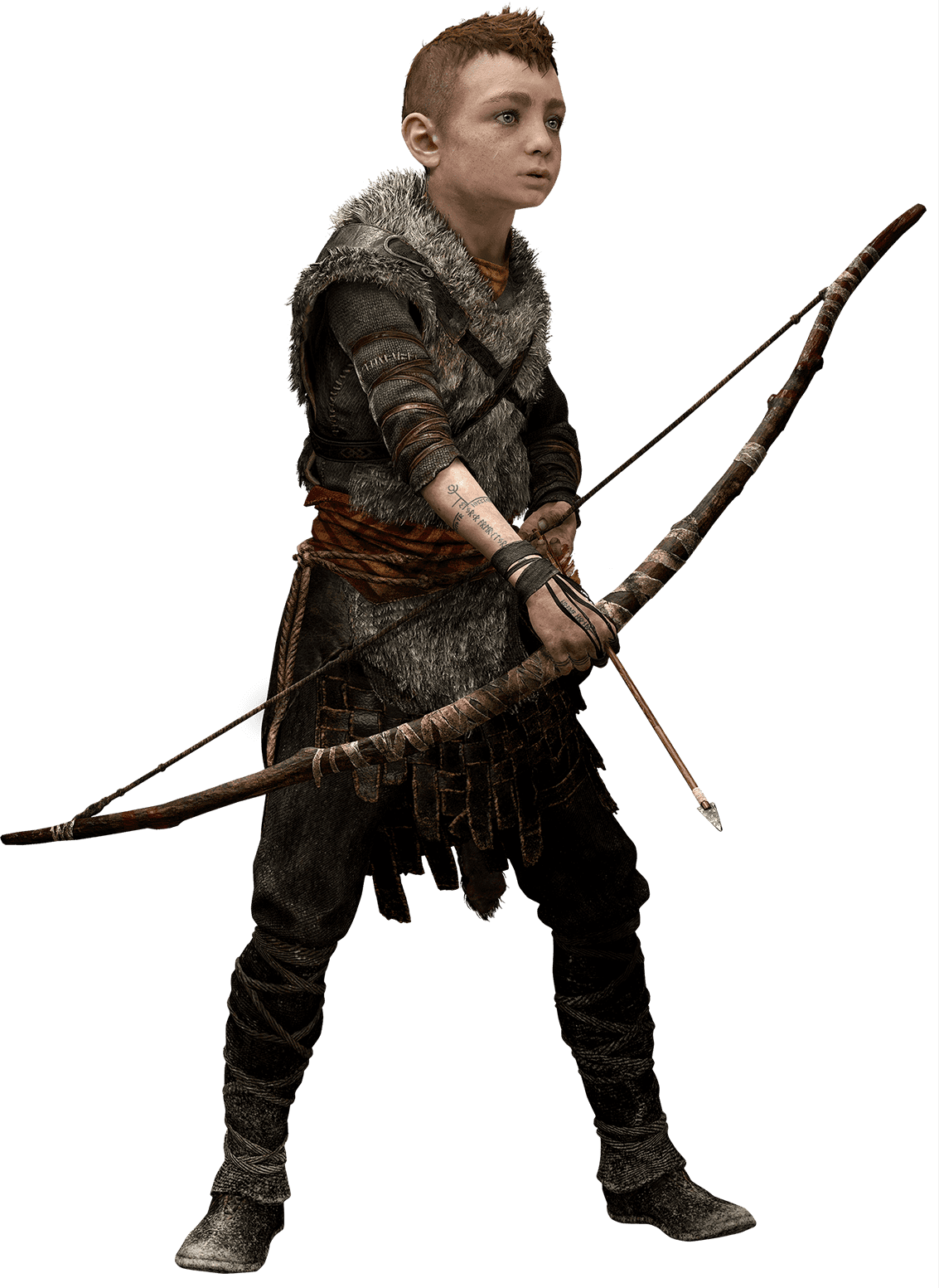 Atreus Archer Ready Godof War PNG Image