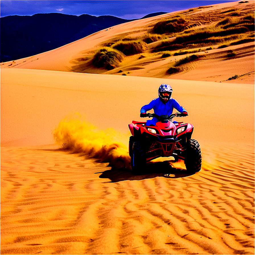 Atv Sand Dunes Ride Png 92 PNG Image