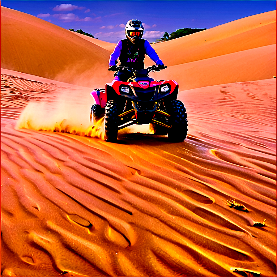 Atv Sand Dunes Ride Png Wua PNG Image