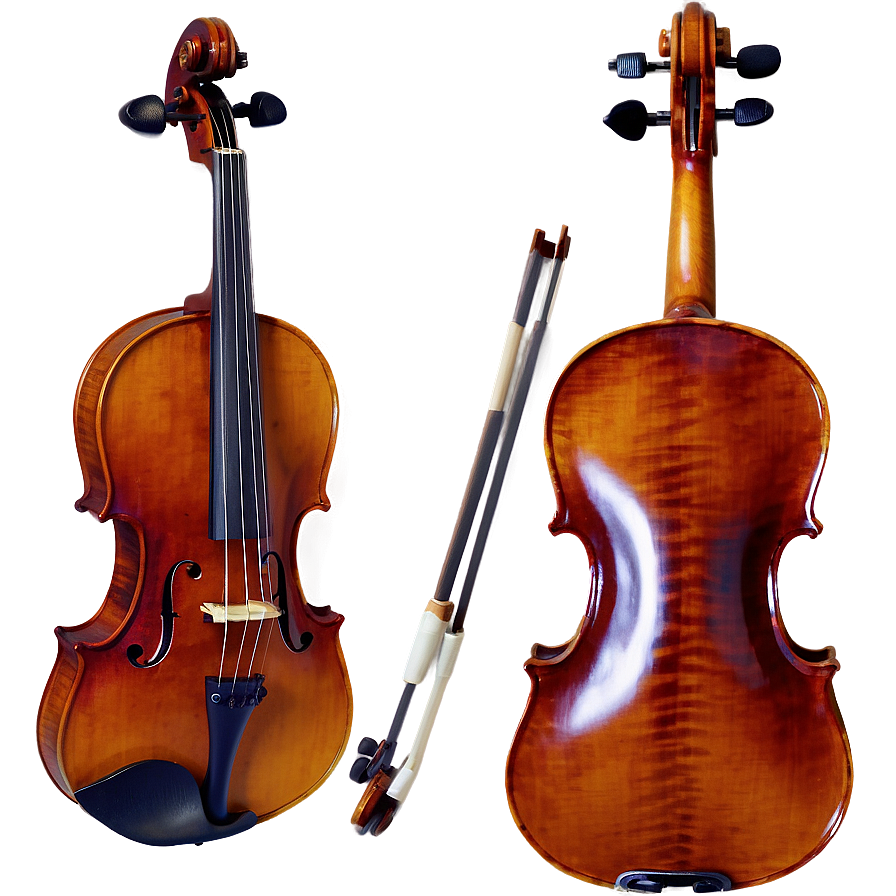 Auburn Elegant Violin Png 19 PNG Image