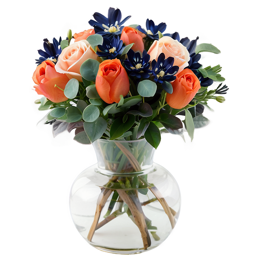 Auburn Floral Arrangement Png Ikn11 PNG Image